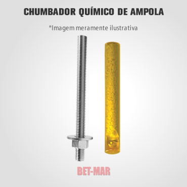 BET-MAR - FIXADORES - CHUMBADOR QUÍMICO DE AMPOLA