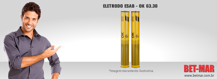 BET-MAR -  SOLDAS -   ELETRODO ESAB OK 63.30