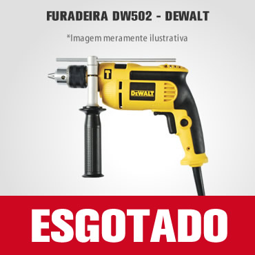 Promoção BET-MAR -  MÁQUINAS -  FURADEIRA DW502 - DEWALT